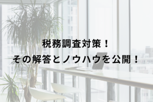 税務調査のミカタ！信頼と実績の国税OB税理士